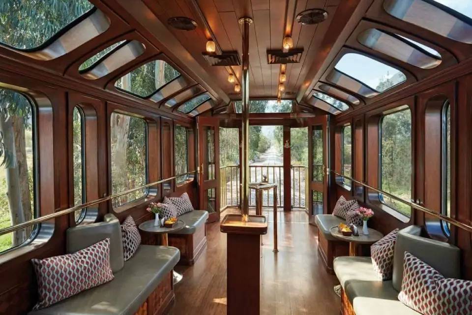 Coche observatorio del tren Hiram Bingham | Trekero