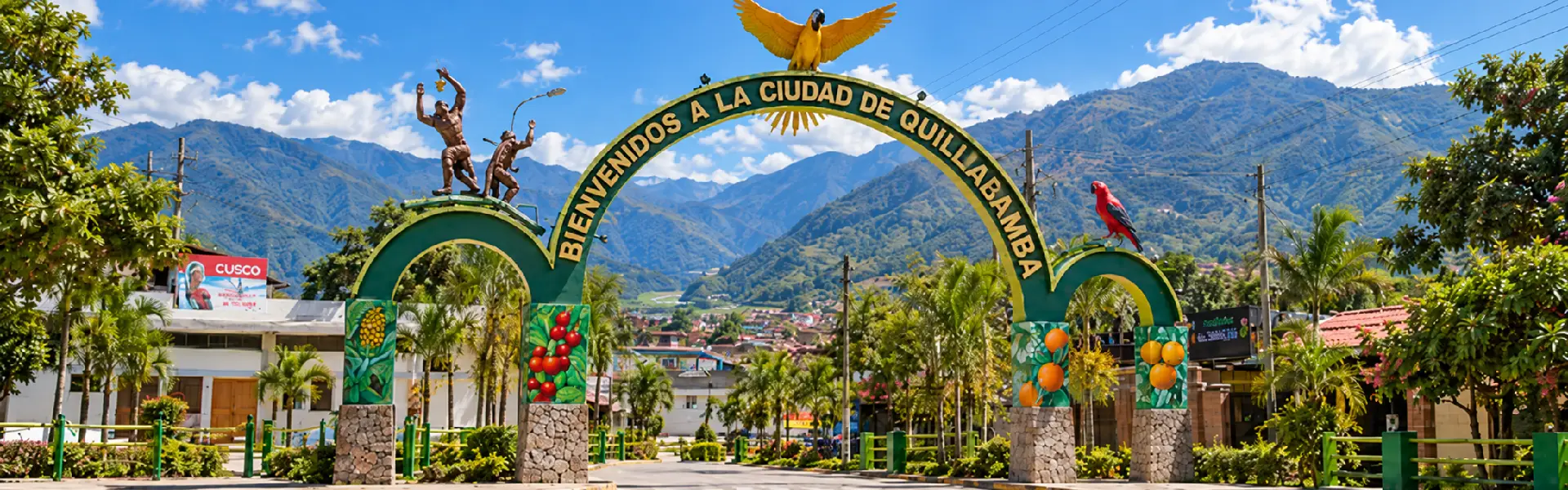 Entrada a la ciudad de Quillabamba | Trekero