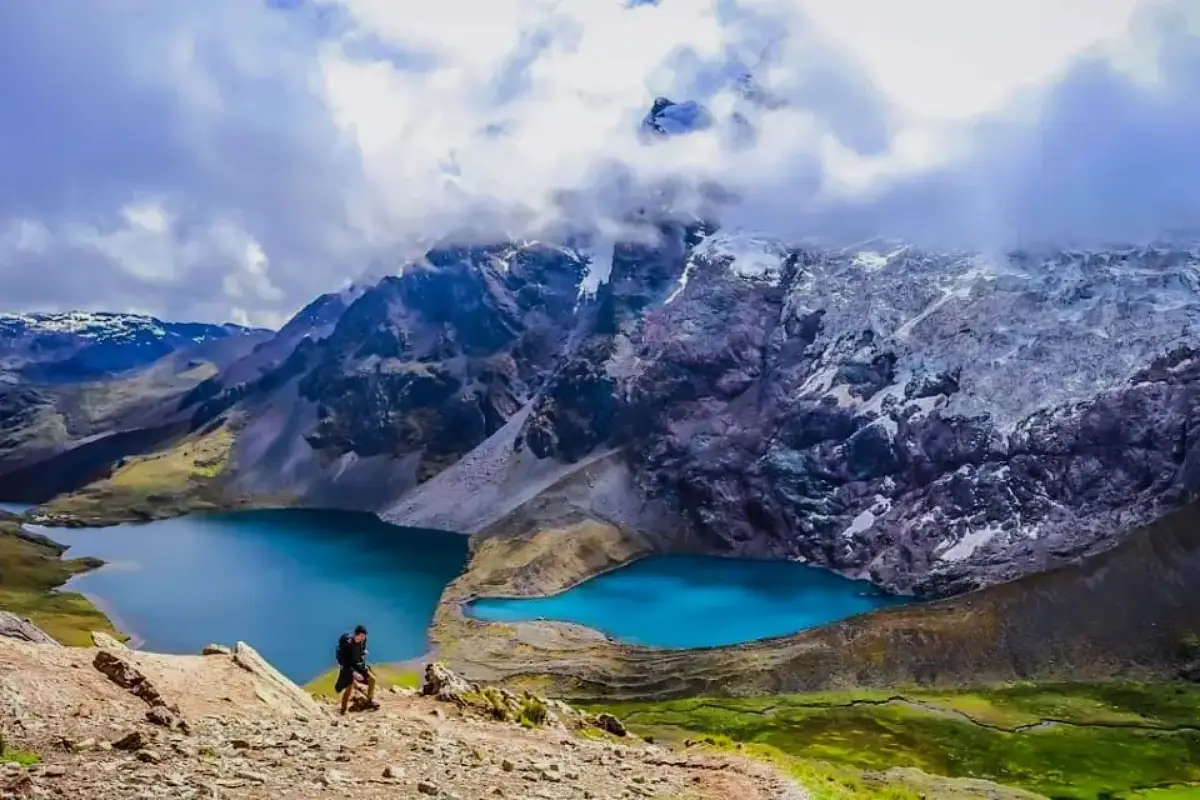 Lagunas al pie del nevado | Trekero