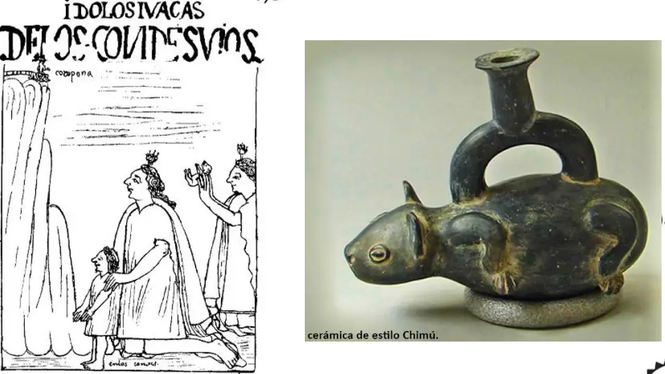 Representación histórica del cuy