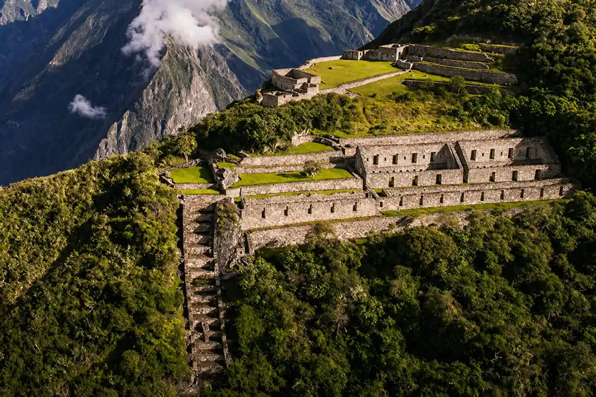 Ruinas incas de Vilcabamba en Cusco