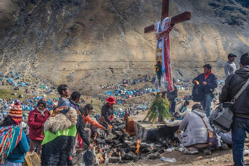 La ruta tradicional de la peregrinacion al Señor Qoyllority