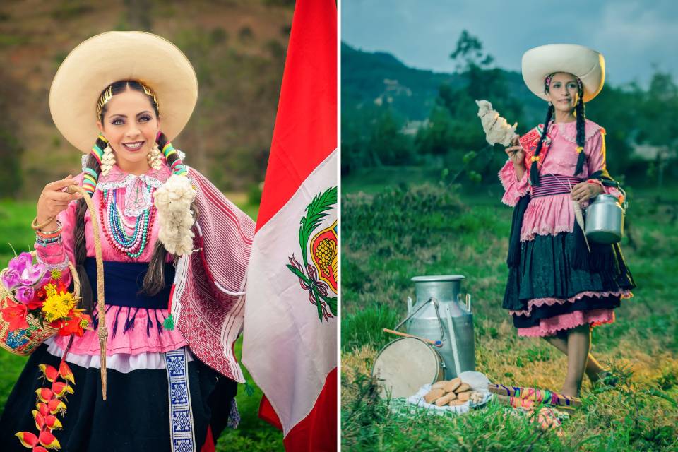 Traje típico de Cajamarca