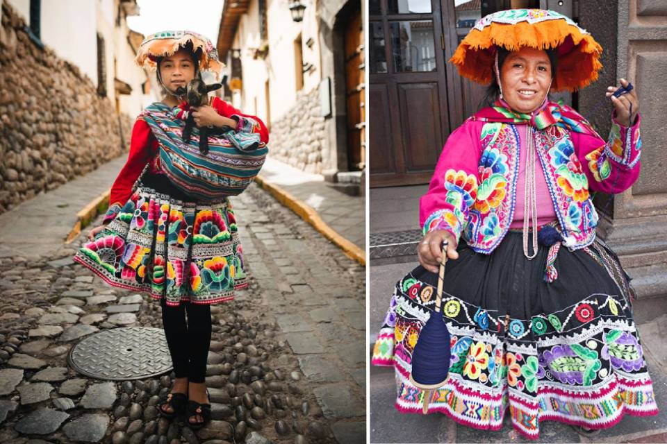 Traje típico de Cusco