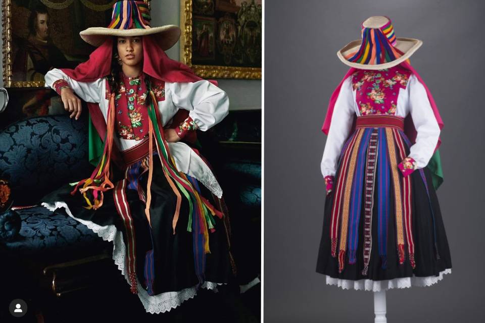 Traje típico de Huallabamba - Lambayeque