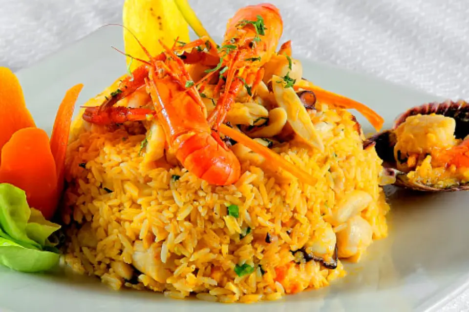 Arroz con mariscos 