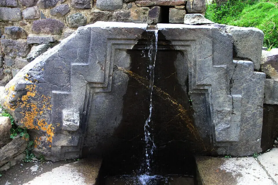 Baño de la ñusta en Ollantaytambo