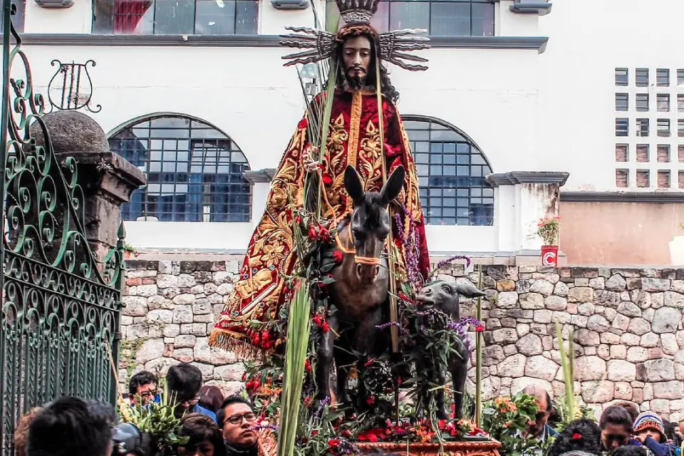 La entrada triunfal de Jesús a Jerusalén 