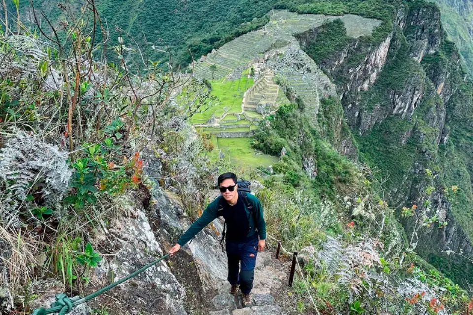 El sendero a Huchuy Picchu