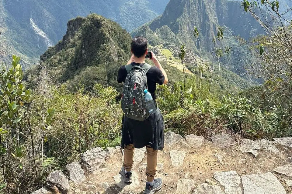 El camino a montaña Machu Picchu