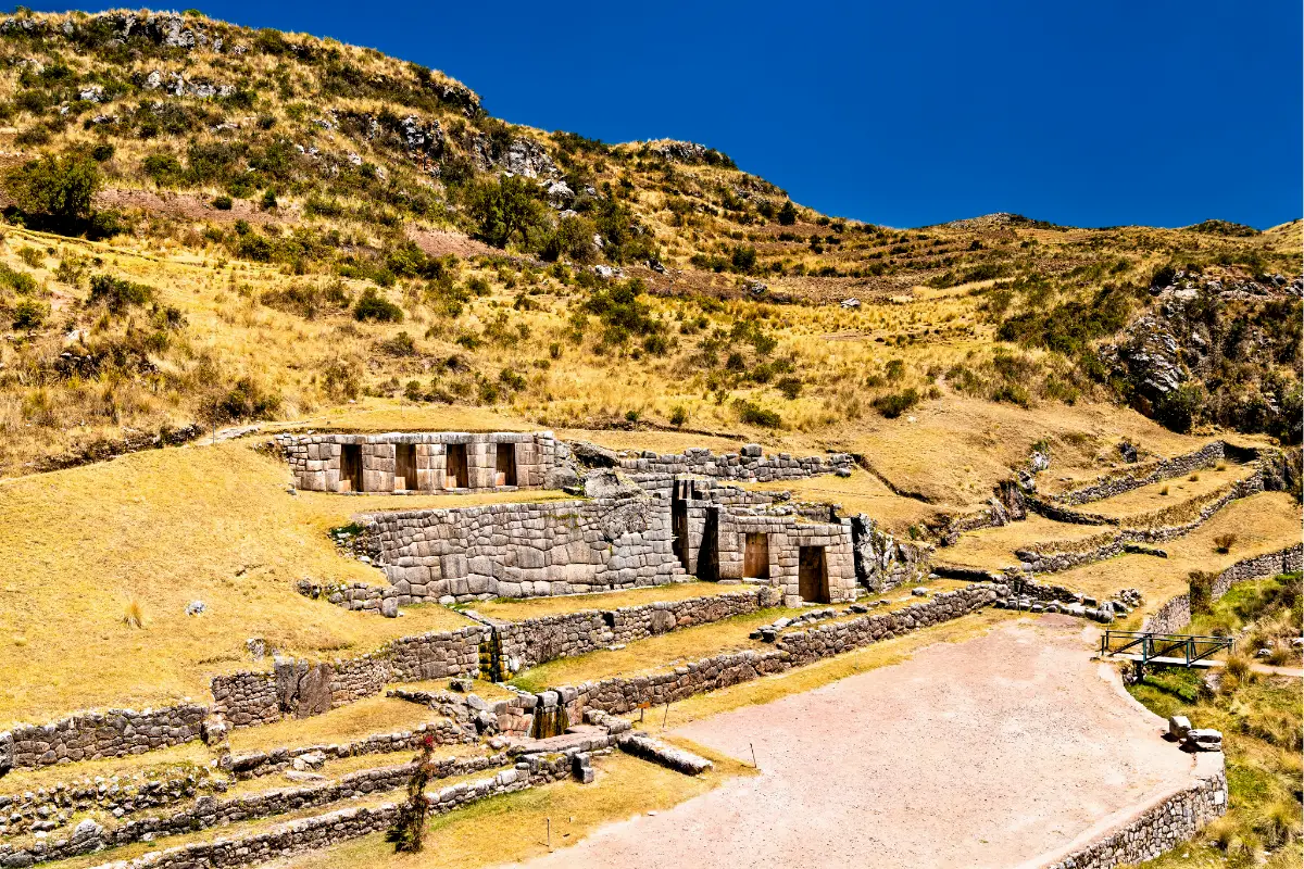 Vista panorámica del Sitio arqueológico de Tambomachay | Trekero
