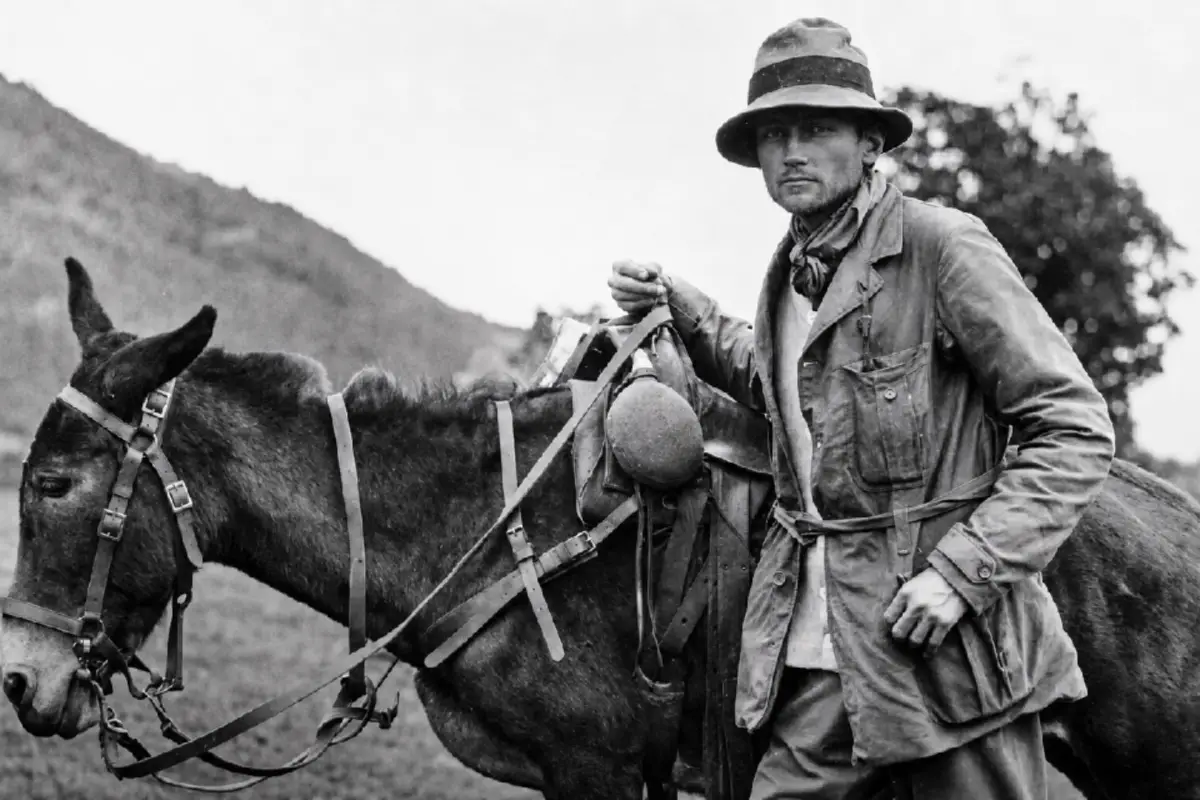 Hiram Bingham durante una expedición en Perú | Trekero