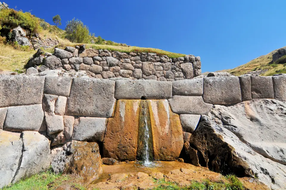 Fuentes de agua de Tambomachay