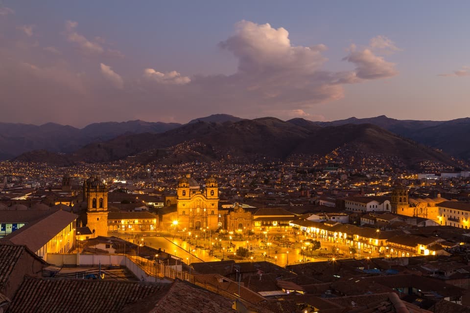 Cusco at the night