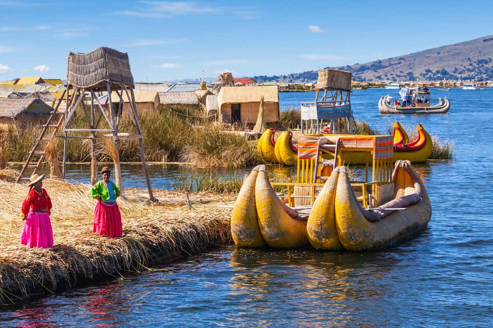 Lake Titicaca - Famous Landmarks Peru