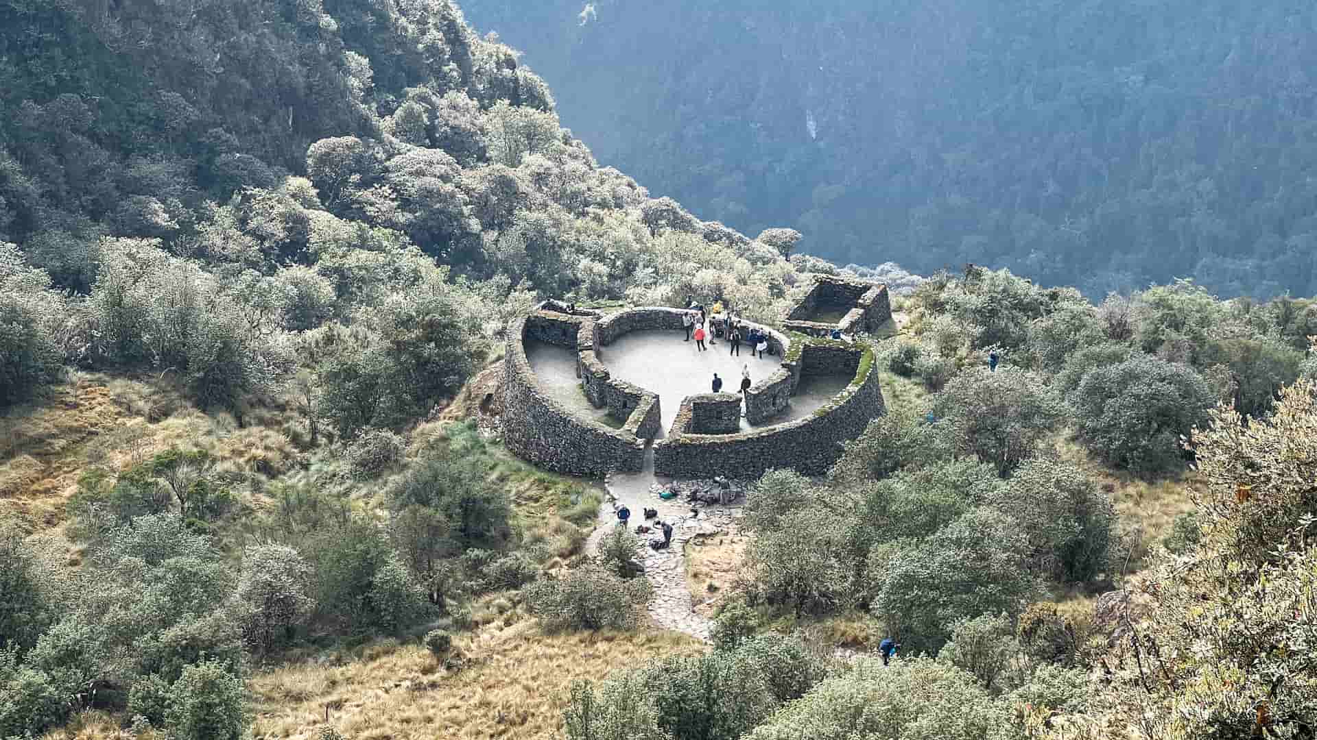 Runkuraqay Inca Site - Best time to hike the Inca Trail
