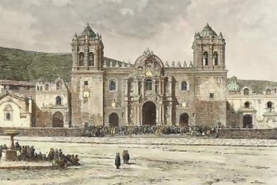 La antigua Catedral de Cusco