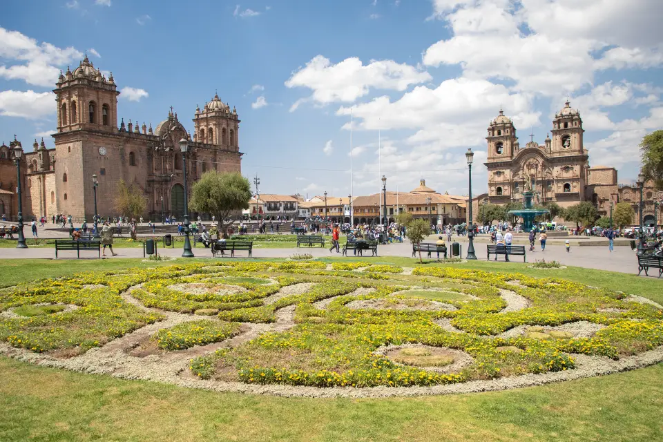 La Plaza de Armas en la actualidad