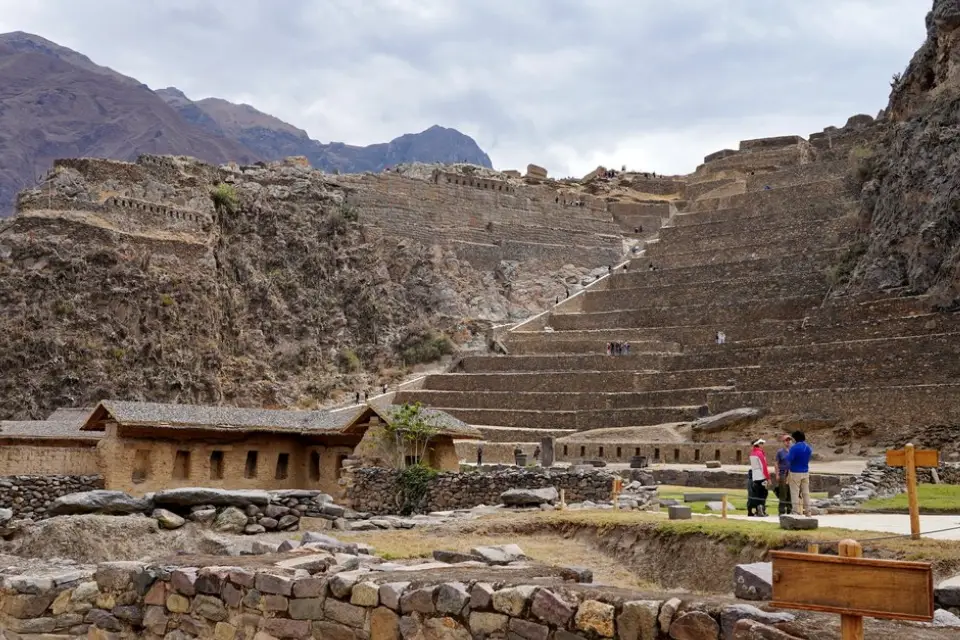 Las terrazas de Ollantaytambo