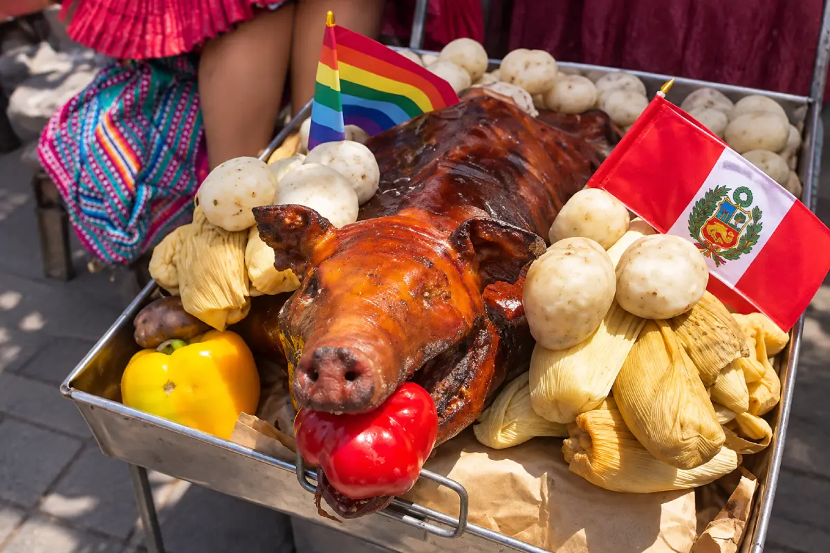 Lechón tradicional de Todos Santos | Trekero