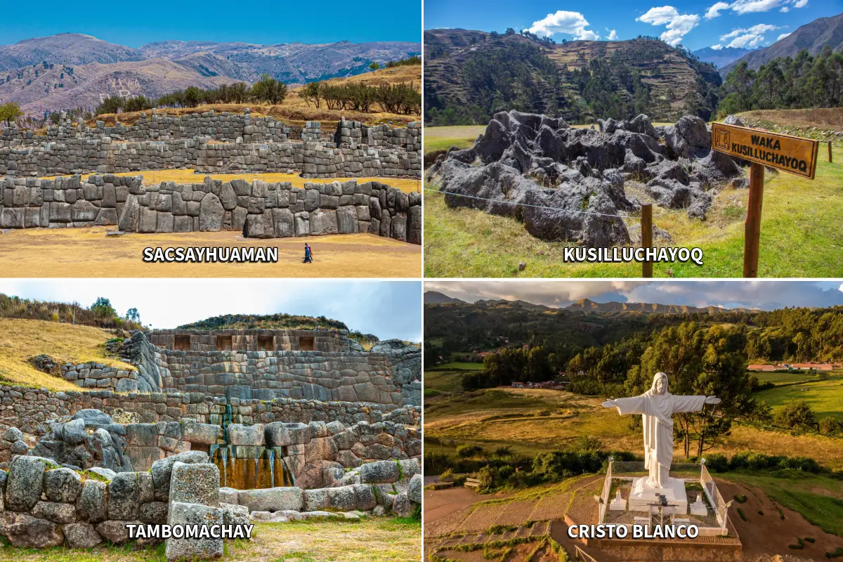 Lugares para visitar cerca de Qenqo | Trekero