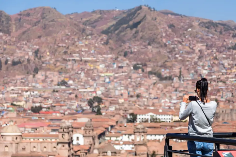 Cusco vista desde el Mirador de San Blas