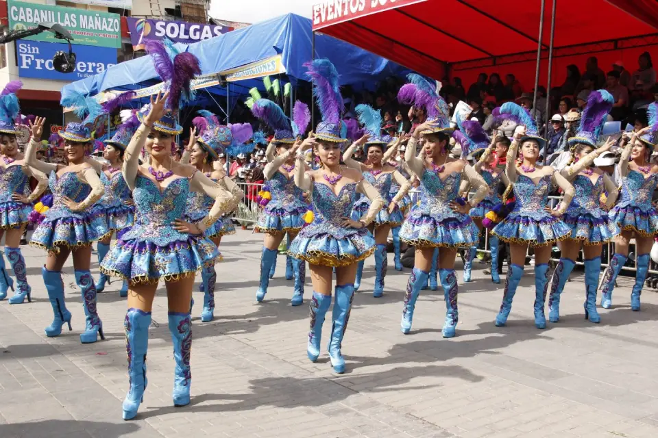 Morenada en la Virgen de la Candelaria