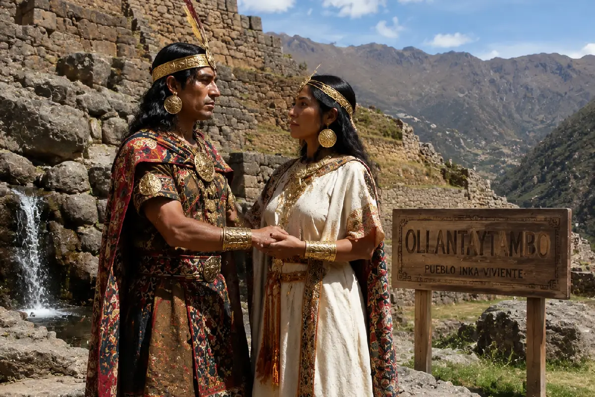 Ollantay y Cusi Coyllur en Ollantaytambo | Trekero
