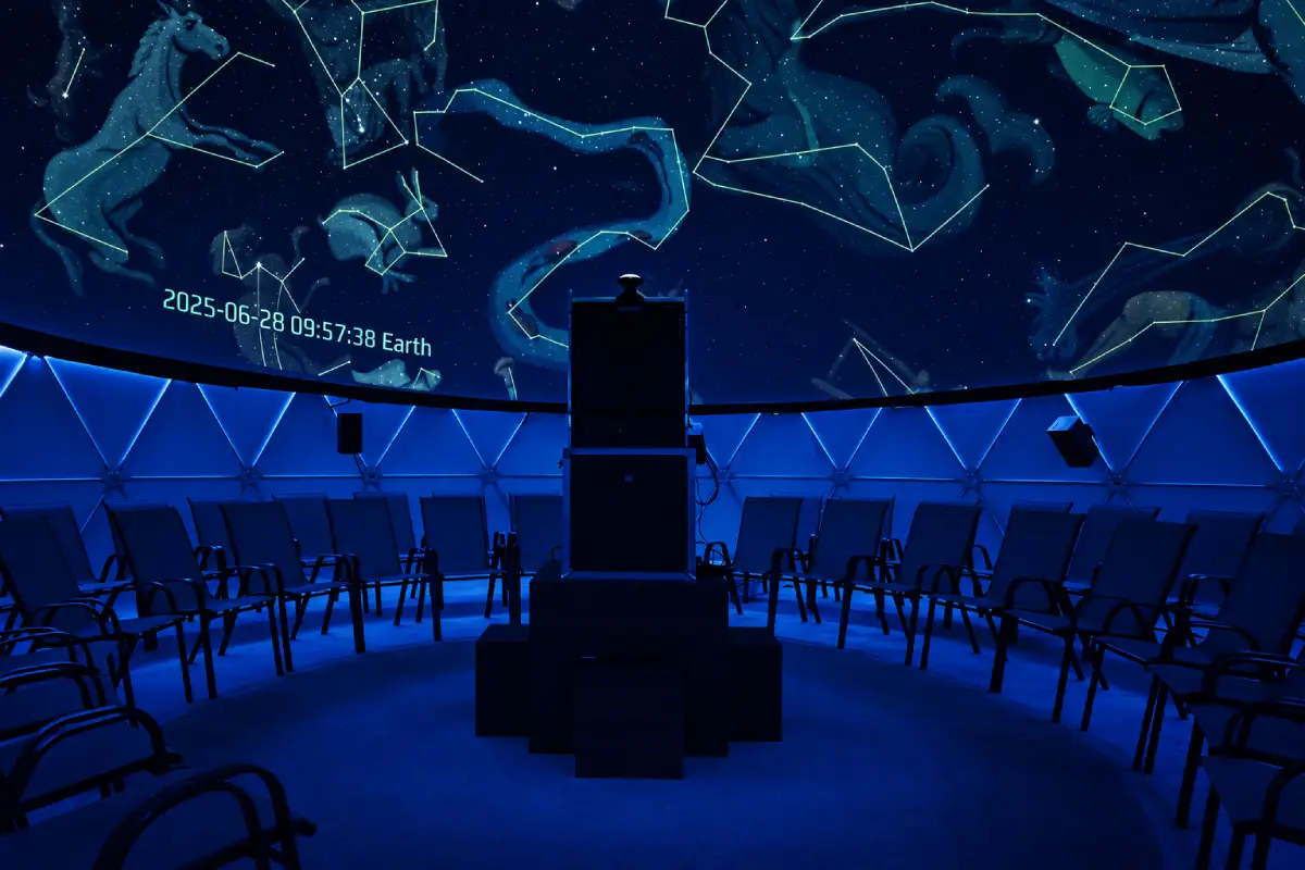 Interior del Planetario de Cusco | Trekero