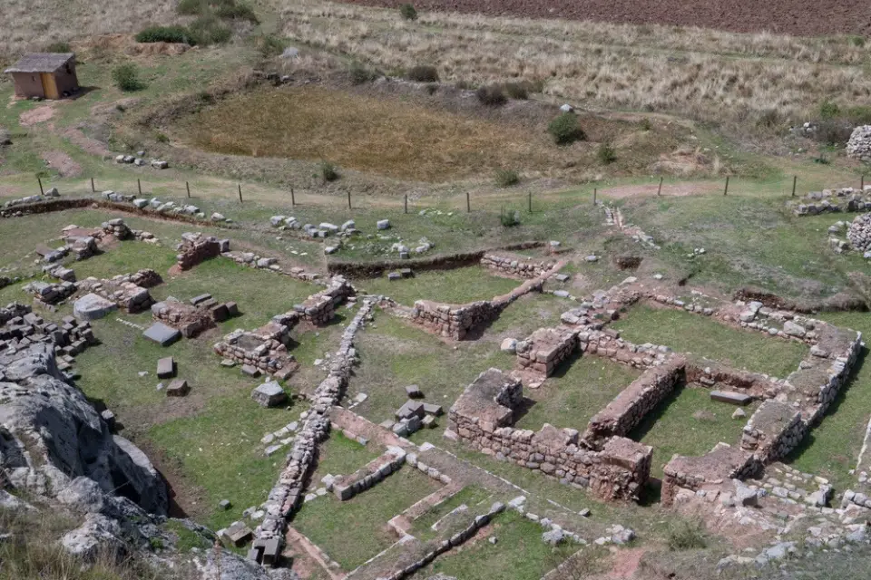Recintos en el Templo de la Luna
