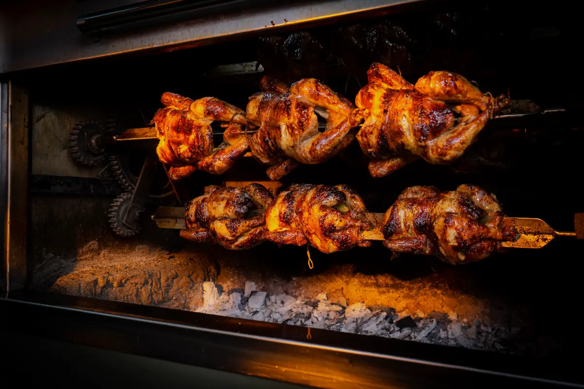 Rotombo para pollo a la brasa | Trekero