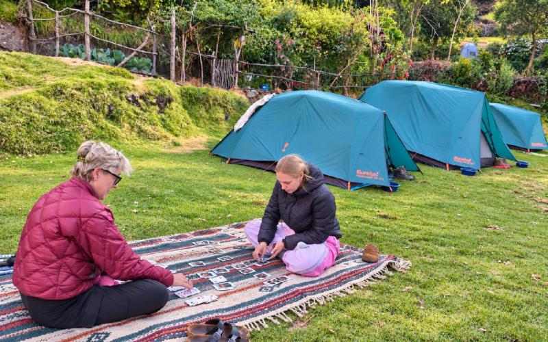 Campamento del Camino Inca a Machu Picchu | Trekero