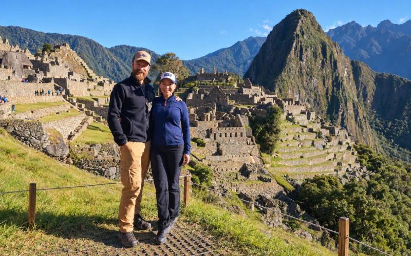 Vista panorámica de la ciudadela de Machu Picchu | Trekero