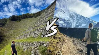 Camino Inca vs Salkantay Trek Camino Inca vs Salkantay Trek