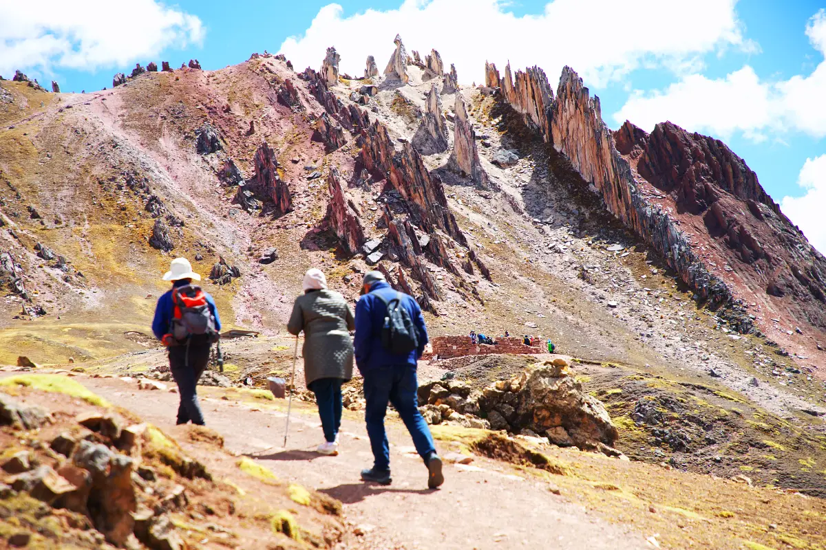 Subida hacia el bosque de piedras de Palcoyo | Trekero