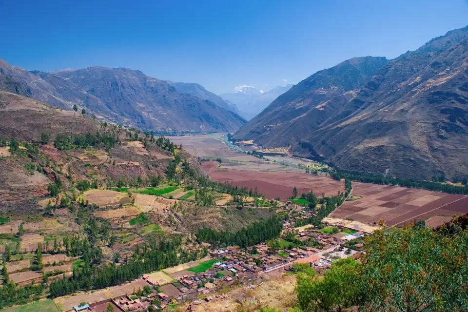 Pisac en el Valle Sagrado de los Incas