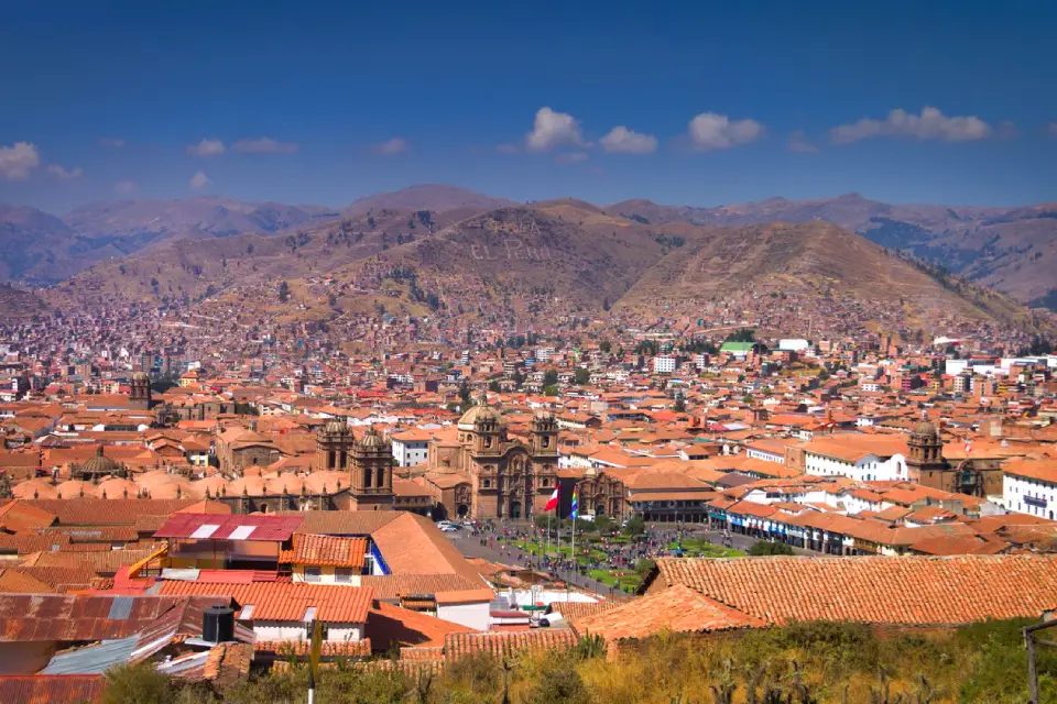 Cusco desde el Mirador de San Cristóbal 