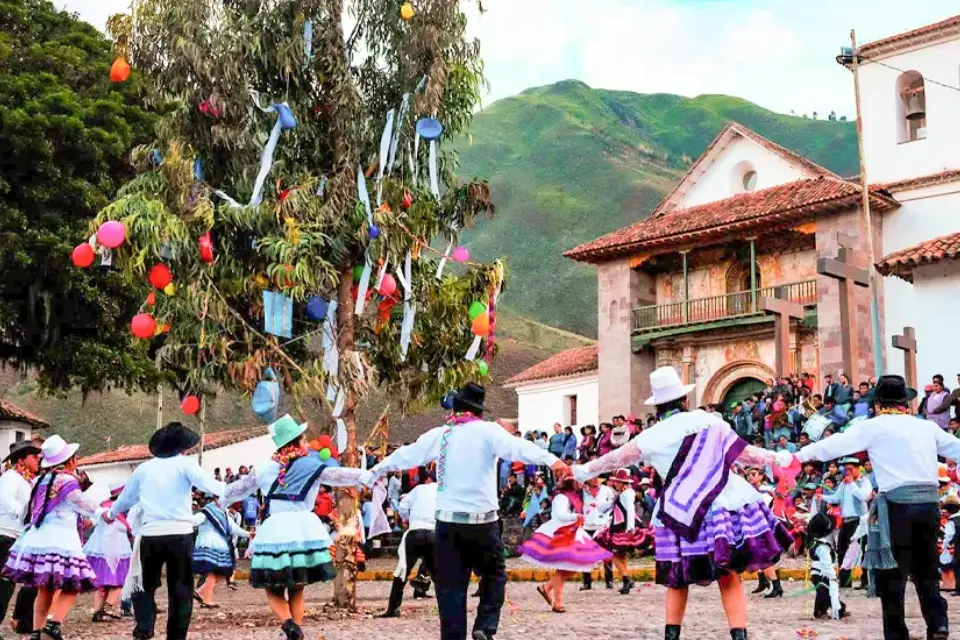 Yunzas en el Carnaval en Cusco